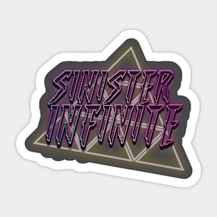 SINISTER INFINITE 80s Text Effects 1 Sticker